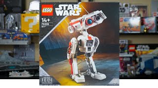 YouTube Thumbnail LEGO Star Wars 75335 BD-1 Review! (2022)