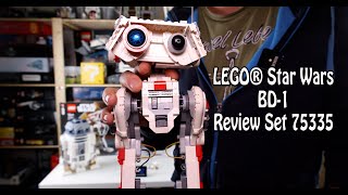 YouTube Thumbnail Review LEGO BD-1 (Star Wars Set 75335)