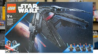 YouTube Thumbnail LEGO Star Wars 75336 INQUISITOR TRANSPORT SCYTHE Review (2022)