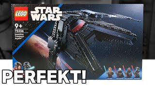 YouTube Thumbnail Ich bin BEGEISTERT 😱 Lego Star Wars Inquisitor Transport Scythe (75336) Review