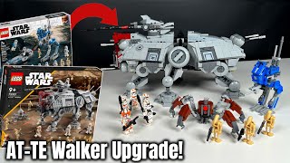 YouTube Thumbnail 8 einfache Upgrades für deinen AT-TE Walker! | LEGO Star Wars Set 75337 Modifikation