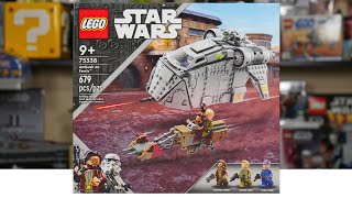 YouTube Thumbnail LEGO Star Wars 75338 AMBUSH ON FERRIX Review! (2022)
