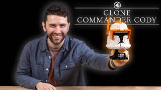 YouTube Thumbnail LEGO Star Wars Commander Cody Helmet REVIEW | Set 75350