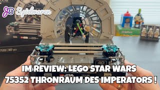 YouTube Thumbnail LEGO Star Wars 75352: Thronsaal des Imperators! Neu und im Review!