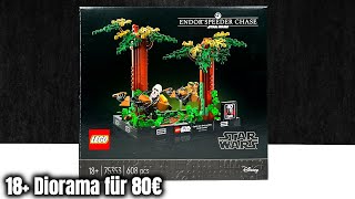 YouTube Thumbnail Palmen aus Plastik: LEGO Star Wars 18+ &#39;Endor Speeder Chase&#39; Review! | Set 75353
