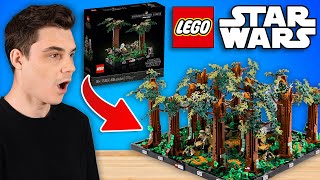 YouTube Thumbnail Building The ULTIMATE LEGO Star Wars ENDOR Speeder Chase! (75353 Alternate Build)