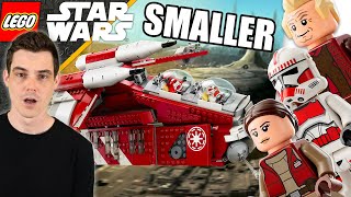 YouTube Thumbnail LEGO Star Wars 2023 REPUBLIC GUNSHIP PICTURES! (The Good, The Bad, &amp; The Ugly!)