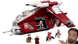 YouTube Thumbnail LEGO Star Wars Coruscant Guard Gunship 75354 official pics &amp; calm adult fan&#39;s thoughts