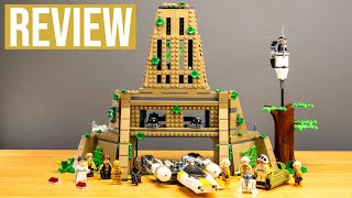 YouTube Thumbnail LEGO Star Wars™ Rebellenbasis auf Yavin 4 REVIEW | Set 75365