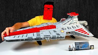 YouTube Thumbnail 1 Meter Clone Wars für 650€: LEGO Star Wars &#39;Venator Sternenzerstörer&#39; Review! | Set 75367