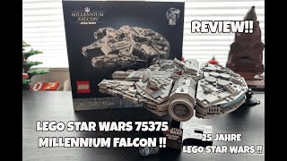 YouTube Thumbnail LEGO Star Wars 75375 Millennium Falcon: Review der März Neuheit!