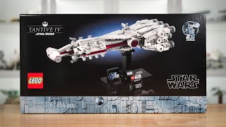YouTube Thumbnail LEGO Star Wars 75376 TANTIVE IV Review! (2024)
