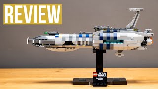 YouTube Thumbnail LEGO Star Wars™ Invisible Hand REVIEW | Set 75377