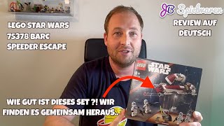 YouTube Thumbnail LEGO Star Wars 75378 Coruscant Flucht im BARC Speeder! NEU!