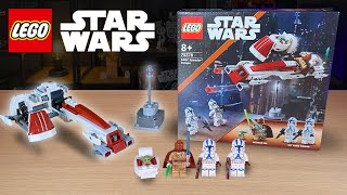 YouTube Thumbnail Das ERSTE MAL JEDI TEMPEL!! 😍 Lego Star Wars 75378 BARC SPEEDER ESCAPE (2024) Review
