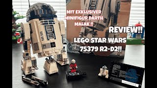YouTube Thumbnail Review: Darth Malak und ein R2 im bezahlbaren LEGO STAR WARS Set 75379!