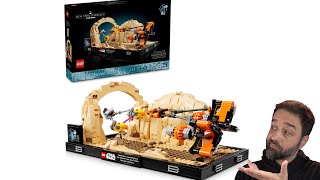 YouTube Thumbnail LEGO Star Wars Mos Espa Podrace Diorama 75380 official pics &amp; thoughts!