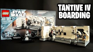 YouTube Thumbnail Diorama oder Spielset? 🤔 | LEGO 75387 Das Entern der Tantive IV Review | LEGO Star Wars 2024