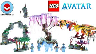 YouTube Thumbnail LEGO Avatar 75574 Toruk Makto &amp; Tree of Souls - LEGO Speed Build Review