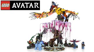 YouTube Thumbnail LEGO Avatar Toruk Makto &amp; Tree of Souls 75574 - Speed Build