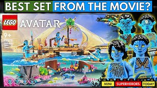 YouTube Thumbnail REVIEW: LEGO Avatar Metkayina Reef Home - The Way of Water Set 75578 Review