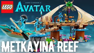 YouTube Thumbnail LEGO Avatar 2023 | Metkayina Reef Home (75578) REVIEW!!