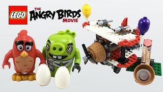 YouTube Thumbnail LEGO Angry Birds Movie Piggy Plane Attack set review! 75822
