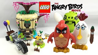 YouTube Thumbnail LEGO Angry Birds Movie Bird Island Egg Heist review! 75823