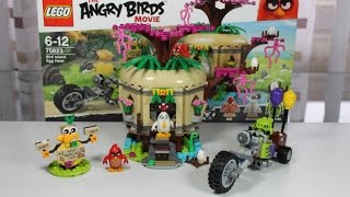 YouTube Thumbnail LEGO Angry Birds Set 75823 Bird Island Egg Heist Unboxing &amp; Review deutsch german