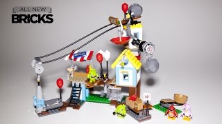 YouTube Thumbnail Lego Angry Birds 75824 Pig City Teardown Speed Build