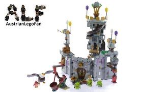YouTube Thumbnail Lego Angry Birds 75826 King Pigs Castle - Lego 75826 Speed Build