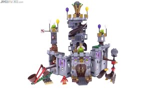 YouTube Thumbnail LEGO Angry Birds - King Pig&#39;s Castle review! 75826