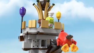 YouTube Thumbnail King Pig&#39;s Castle - LEGO Angry Birds the Movie - Product Animation 75826