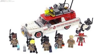 YouTube Thumbnail LEGO Ghostbusters (reboot) Ecto 1 &amp; 2 review! 75828