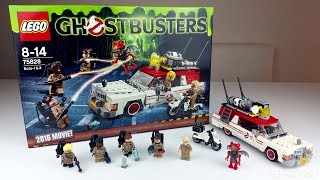 YouTube Thumbnail LEGO 75828 Ghostbusters Ecto-1 &amp; 2 - Review deutsch -