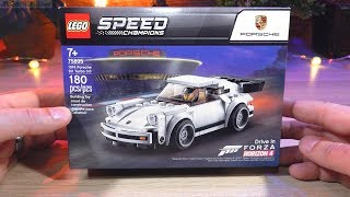 YouTube Thumbnail Pure build: LEGO Speed Champions Porsche 911 Turbo 75895 in real time