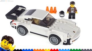 YouTube Thumbnail LEGO Speed Champions Porsche 911 Turbo review! 75895