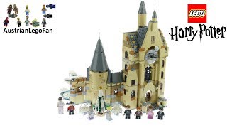 YouTube Thumbnail Lego Harry Potter 75948 Hogwarts Clock Tower Speed Build