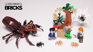 YouTube Thumbnail Lego Harry Potter 75950 Aragog&#39;s Lair Speed Build