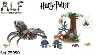 YouTube Thumbnail Lego Harry Potter 75950 Aragog´s Lair - Lego Speed Build Review