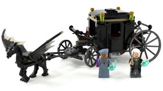 YouTube Thumbnail LEGO Fantastic Beasts Set 75951 - Grindelwalds Flucht - Review deutsch