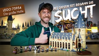 YouTube Thumbnail Der Beginn der Sammelsucht: Lego Harry Potter 75954 Die große Halle von Hogwarts