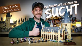 YouTube Thumbnail Der Beginn der Sammelsucht: Lego Harry Potter 75954 Die große Halle von Hogwarts