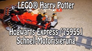 YouTube Thumbnail Motorisiert: LEGO 75955 - Hogwarts Express 2018 (Harry Potter Set mit Powered Up)