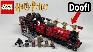 YouTube Thumbnail Frust über aktuelle LEGO Zug Situation :( | Harry Potter Hogwarts Express (75955) Review!