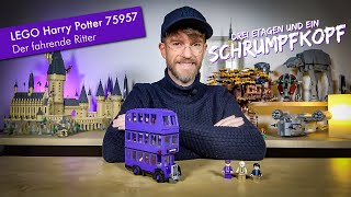 YouTube Thumbnail Drei Etagen und ein Schrumpfkopf: Lego Harry Potter 75957 Der fahrende Ritter
