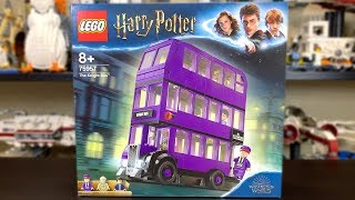 YouTube Thumbnail LEGO Harry Potter 75957 The Knight Bus REVIEW!
