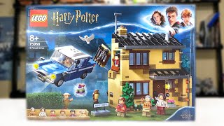 YouTube Thumbnail LEGO Harry Potter 75968 4 PRIVET DRIVE Review! (2020)