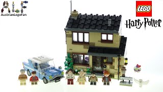YouTube Thumbnail LEGO Harry Potter 75968 Privet Drive 4 - Lego Speed Build Review