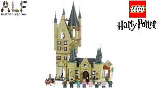 YouTube Thumbnail LEGO Harry Potter 75969 Hogwarts Astronomy Tower - Lego Speed Build Review
